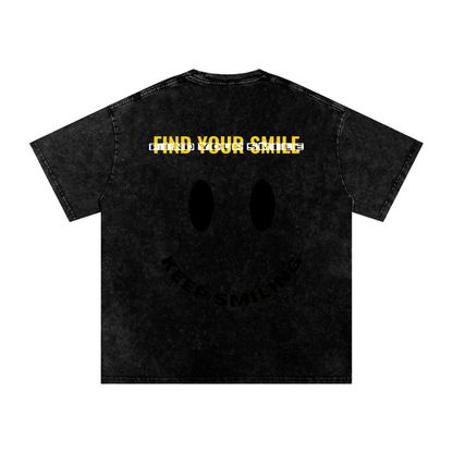 ODMG Team Shirt; Snow Washed Oversized